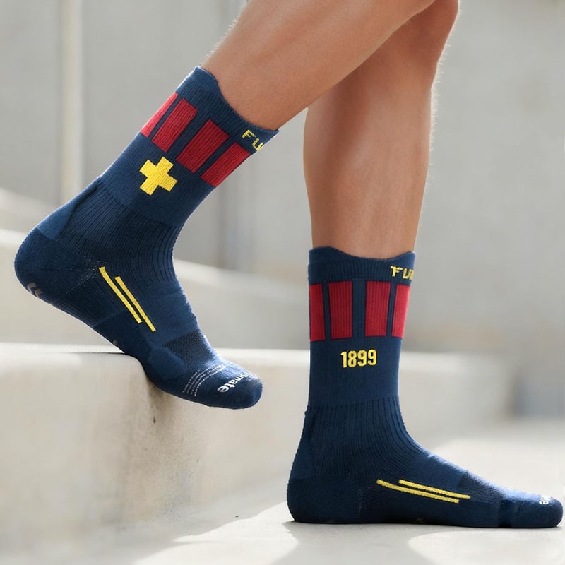 FUNRY Store Club Collection Soccer Grip Socks,Non-Slip Soccer Socks,Comfy Secure Fit For Football Running & Basketball(sizes:7-11) - Image 4